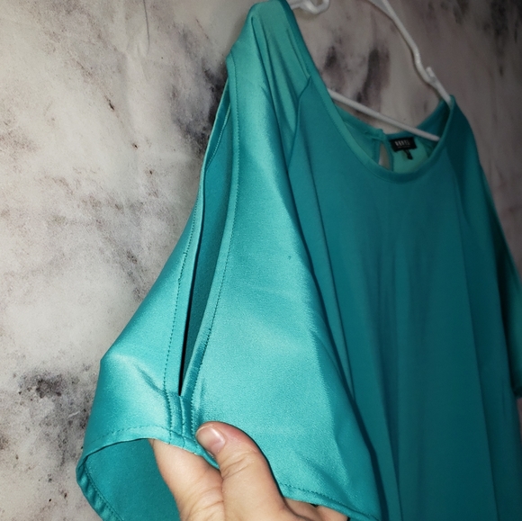 REBEL Wilson X angles turquoise tunic size 3X - Picture 6 of 7